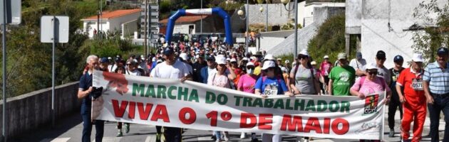 Povo saiu à rua no Dia do Trabalhador